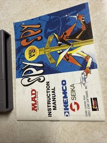 Nintendo NES - Spy vs. Spy (1988) - Cartridge, Manual, - Tested Authentic ￼
