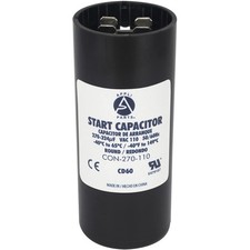 Motor Start Capacitor 270-324 Mfd uF 110-125 VAC for Electric Motor Apps