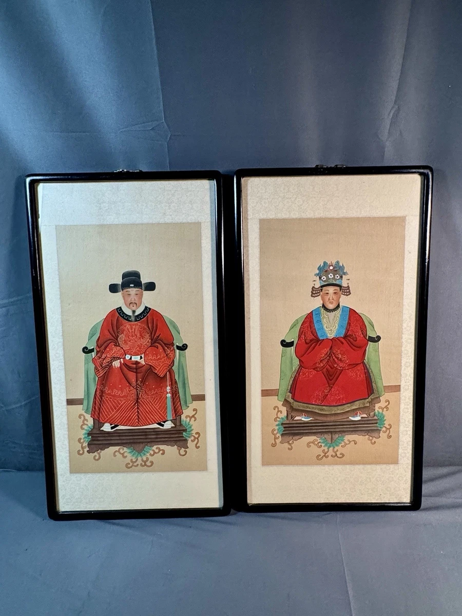 Antique Chinese Frame In Antique Chinese Paintings & Scrolls for