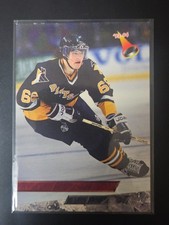 1993-94 FLEER ULTRA MISSING FOIL NAME & LOGO #65 JAROMIR JAGR PITTSBURGH PENGUIN