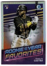 2022 Bowman #ROYF-12 Rodolfo Castro