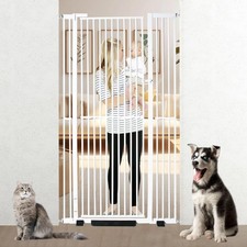 71 inch Extra Tall Cat Gate,Extra Wide Adjustable 29.92"-43",Pressure Mounted...