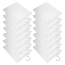 25 Pcs Transparent Hanging Storage Bag Closet Bags Clothing for Clothes
