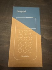 SimpliSafe Alarm Security Wireless Keypad Pinpad KP3W White 3rd Gen New Open Box