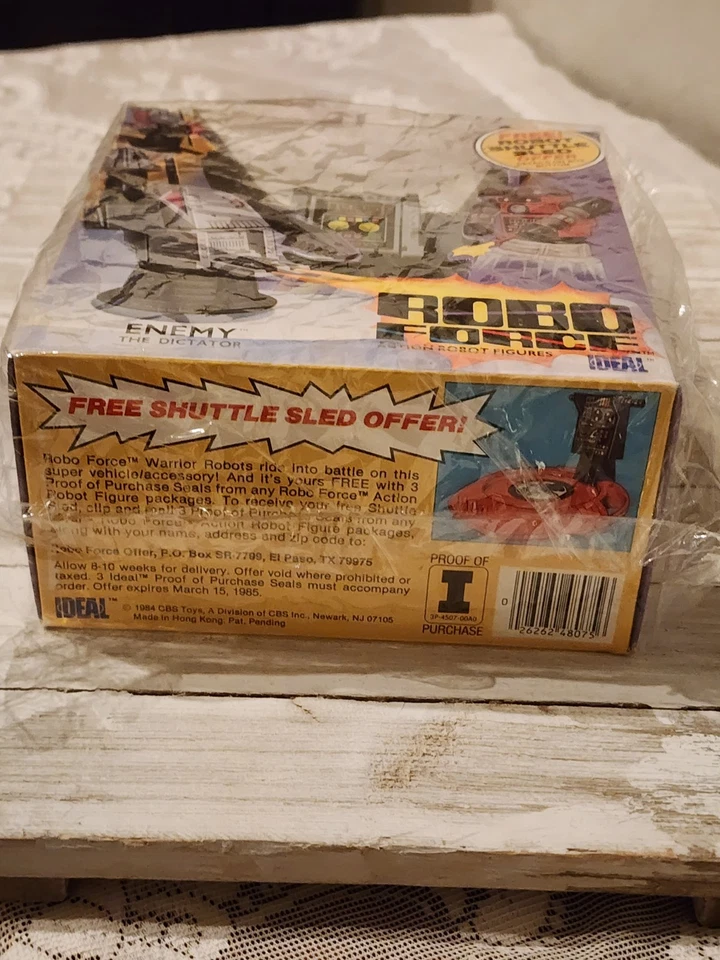 Robot de acción Robo Force 1984 de colección ¡Enemigo sellado! Foto 2 de 4