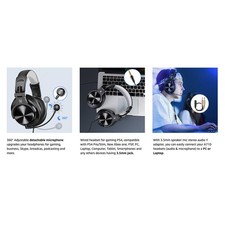 OneOdio A71D Computer Gaming Wired Over Ear Headset Detachable Microphone 7