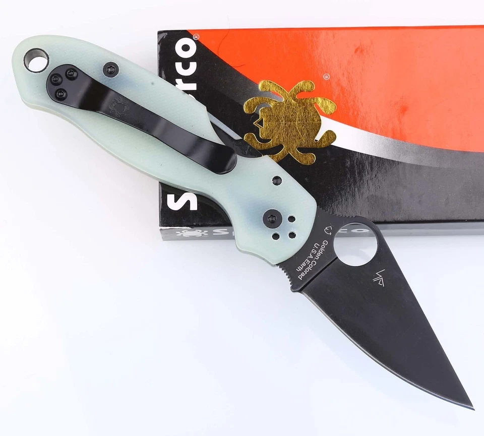 Cuchillo C223 Noctilucent Bloqueo Bolsillo Trasero Plegable Exterior Edc con Clip Cuchillos Nuevo Foto 2 de 4