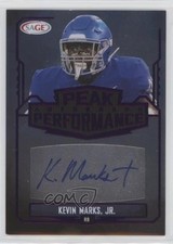 2022 SAGE Low Series Peak Performance Purple Kevin Marks Jr #PKA-KMJ Auto 2b2