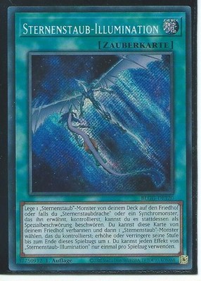 YU GI OH STERNENSTAUB ILLUMINATION   BLGG-DE120 SECRET RARE 1.AUFLAGE