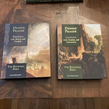 The Rational Bible: EXODUS AND GENESIS By Prager. Alpherson Edition