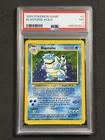 Pokemon Cards PSA 7 NM Blastoise Base Set Unlimited Holo 1999 WotC 2/102