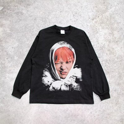 Gdragon ファンミーティング Sweat Shirt G-DRAGON SWEATSHIRT KPOP JERSEY BIG BANG OUTFIT FOR GD CONCERT