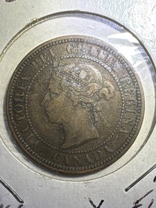Beautiful 1888 canadian cent