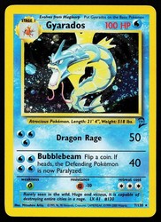 Gyarados 7/130 Holo Rare Base Set 2