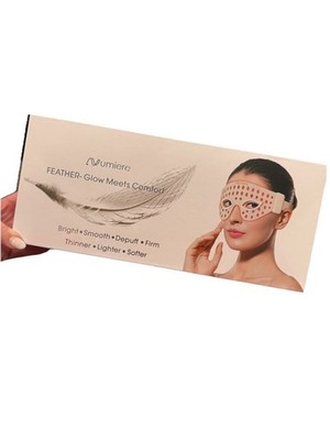 Numiere LED Eye Mask Feather Glow meets Comfort NEW IN BOX Sealed