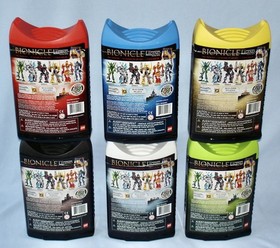 Lego Bionicle GLATORIAN LEGENDS (8984-8989) Complete + Canisters & Instructions