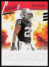 2020 Panini Prestige Josh Jacobs Power House /199