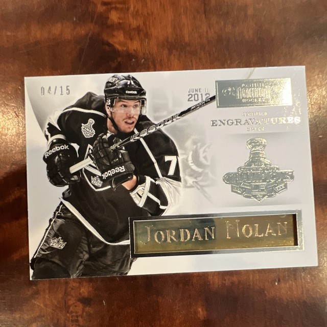 Panini Dominion Engravatures Silver Jordan Nolan Kings #9 Serial Numbered /15