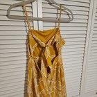 Jumpsuit wide leg open back Leaf  Vacation Beach size M — photo 3