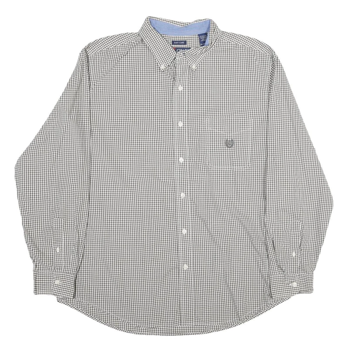 Chemise Mountain Hardwear Homme – Taille M – Gris à Carreaux – Manches Longues – Coton