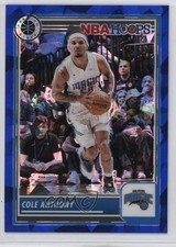 2023 Panini NBA Hoops Premium Stock Blue Ice Prizm 46/99 Cole Anthony #268 0u1n