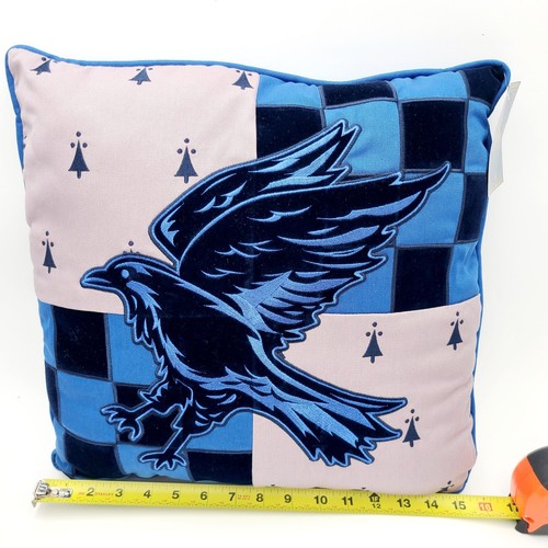 NEW Harry Potter Ravenclaw Pillow Universal Studios Wizarding World 16" x 16 - Picture 3 of 3