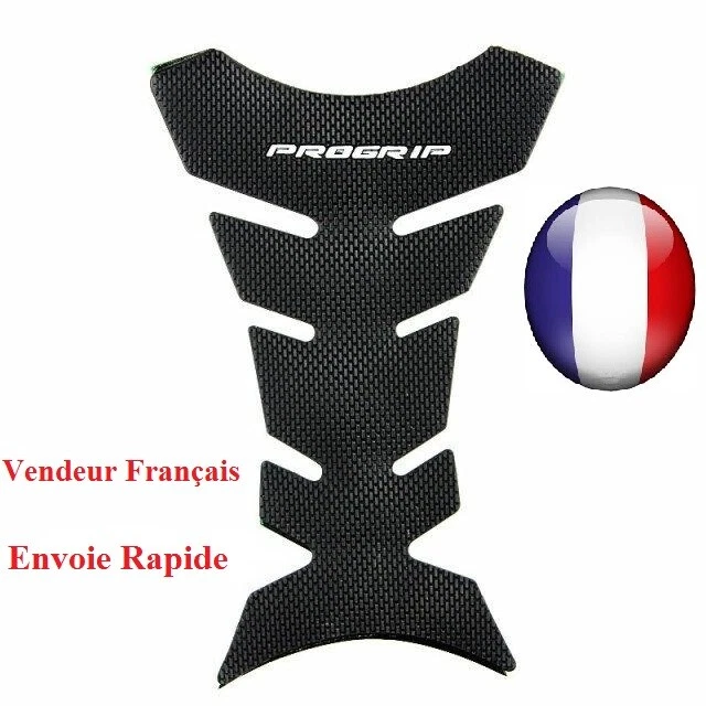 Protège Protection Réservoir moto Bike Tank PROGRIP effet carbone gel Stickers - Photo 1/3