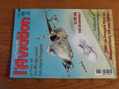 $$$ Aviation Fan No.369 Chad Mirage Jaguar MS 406 Vickers VC 10 Me 109