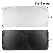 For 1995-2021 Toyota Tacoma Car Windshield Sun Shade UV Rays Block Cover Visor