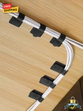 50 pcs Hook & Loop Cable Organizer Straps – Wire Management for Home & Office