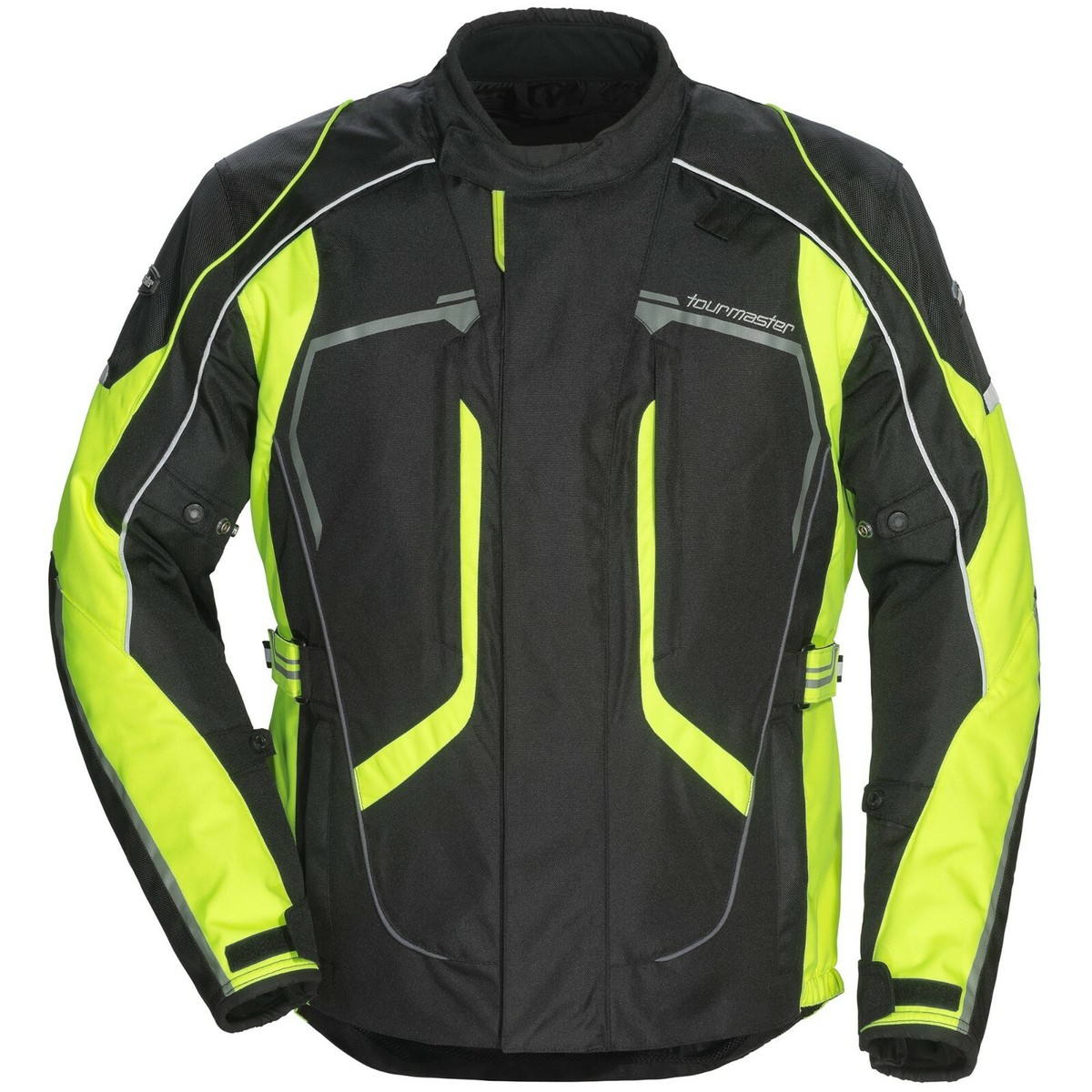 Tourmaster Advanced Black/Hi-Viz Textile Motorcycle Jacket Men's
