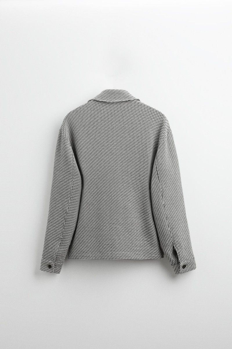 zara アウター DENIM BOMBER JACKET - Mid-blue | ZARA United States