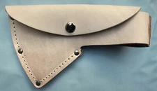 Hudson Bay Leather Axe Sheath Fits 2~ 2.25 lb. Axes. Top Grain Made in USA