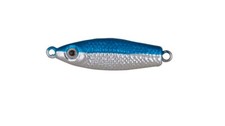 2 Packs Johnson Rattlin’ Scout Spoon 1/8oz Nickel Blue Ice Fishing Jig