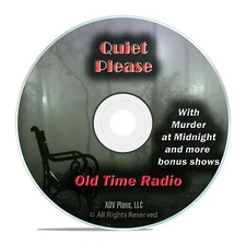 Quiet Please! 481 Horror and Thriller Old Time Radio Shows OTR, DVD CD G08