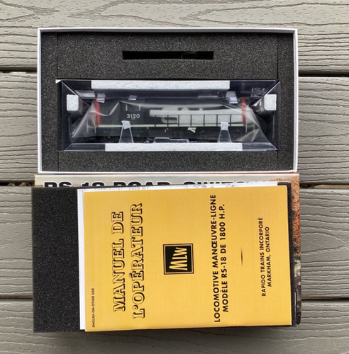 RAPIDO 1/87 HO CN CANADIAN NATIONAL MLW RS-18 RD. #3120 DC / DCC SOUND 32511 F/S | Zustand: New