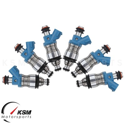 6 x Fuel Injectors 23250-20010 For 1995-99 Toyota Avalon / 1994-01