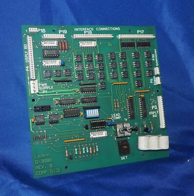 Liebert G-3080 Display Interface Steuerung Leiterplatte Bedruckt Circuit Mutter
