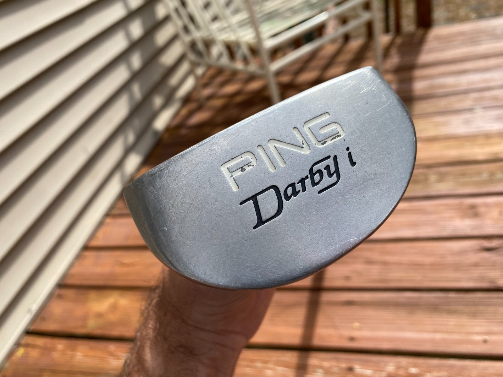 Ping Darby i Putter Isopur Steel Shaft Golf Pride Grip 36" Right Handed