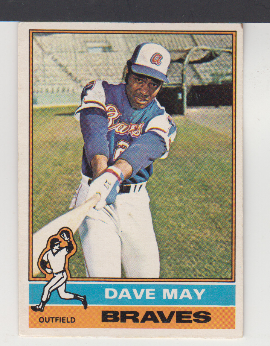DAVE MAY - MLB - O-PEE-CHEE 1976  - CARD No # 281