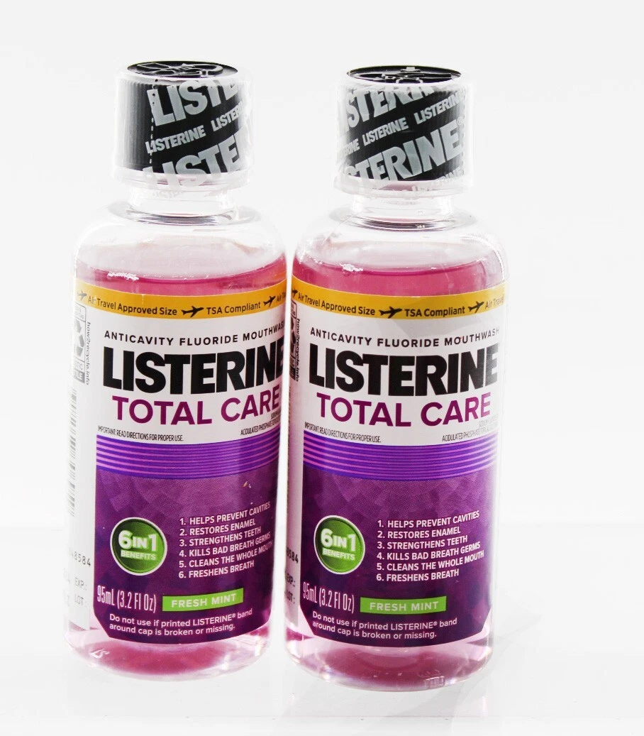 Listerine Total Care Anticavity Fluoride Mouthwash,, 43 OFF