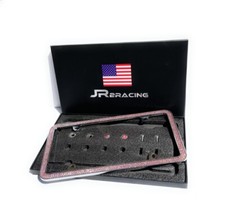 Jr2 Luxury Pure Handmade Bling Rhinestone Metal License Plate Framegift Box