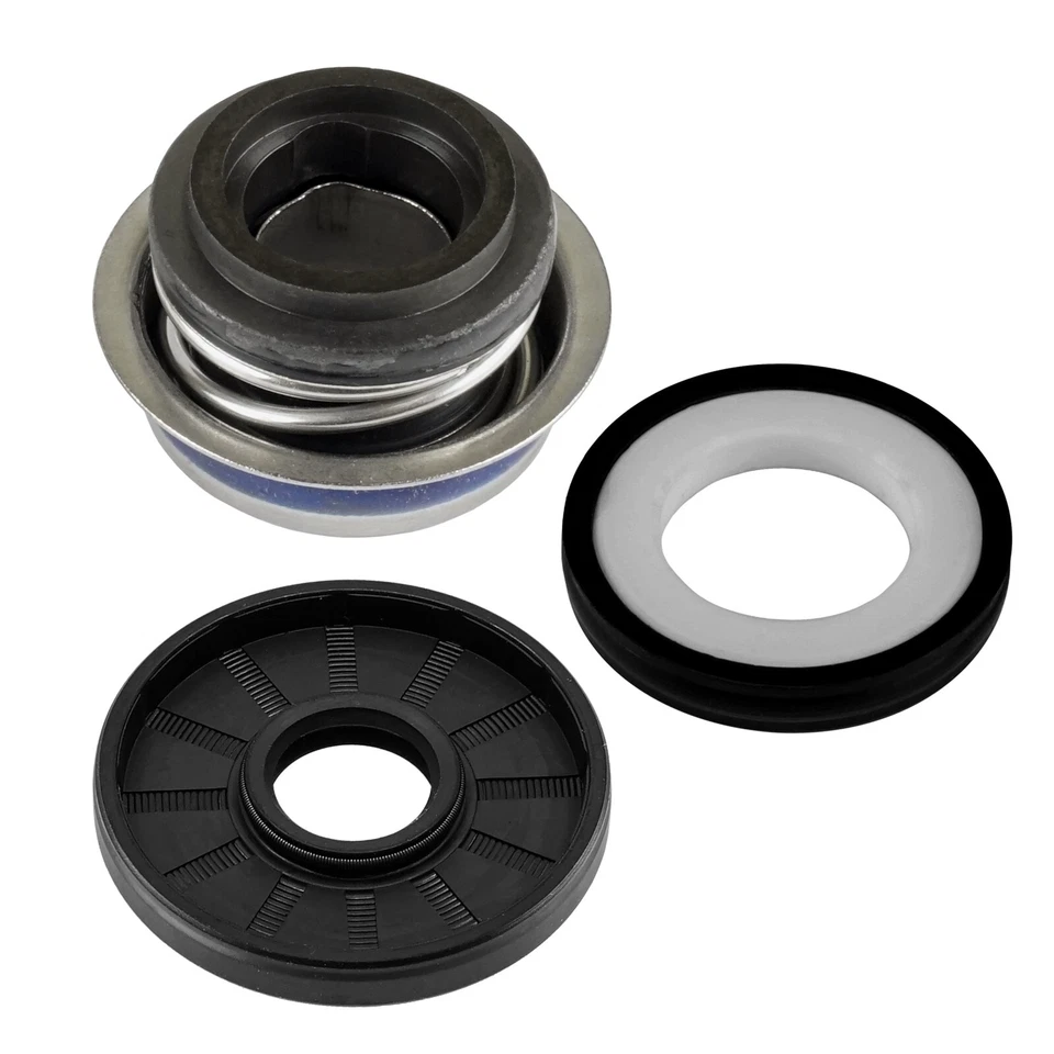 Impulsor de bomba de agua y sello de aceite para Kawasaki Ninja 500R EX500D 1994-2009 Foto 4 de 4