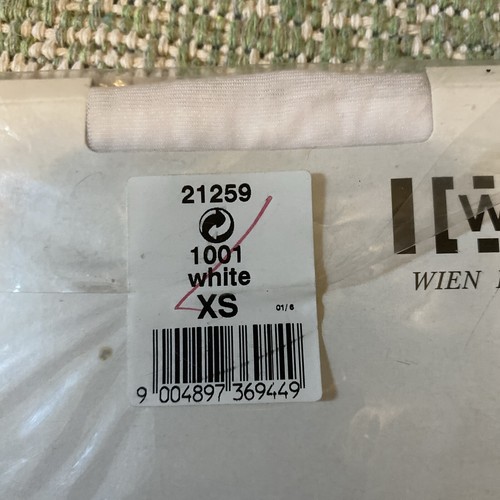 NIP Wolford XS white Avenue Stay-Up thigh high pantyhose tights - Picture 4 of 7