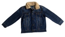 Arizona Jeans Co Girls Denim Jean Trucker Jacket Size XXS 4/5 Casual