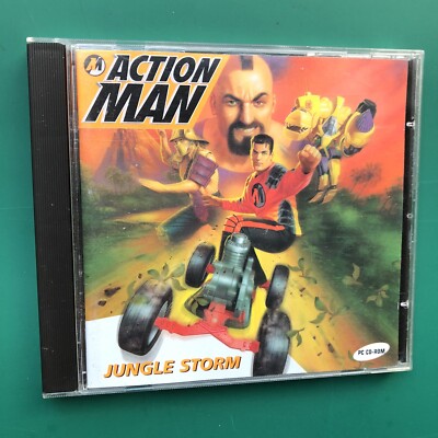 Action Man Jungle Storm PC Videospiel CD-ROM Secret Agent Hasbro Windows 95 / 98