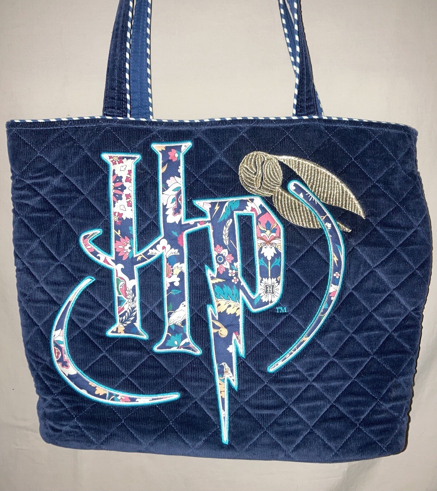 HARRY POTTER Vera Bradley Purse Forbidden Forest Blue… Gem