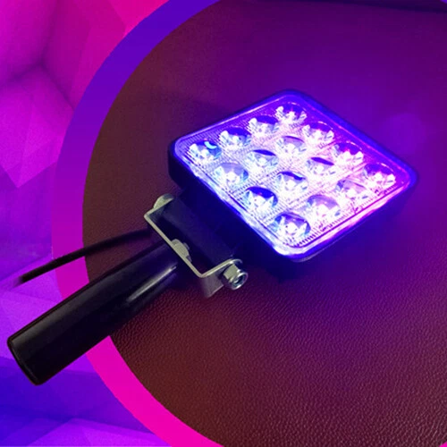 LED UV Curing Light Handheld Ultraviolet Lamp Fast Glue Nail Polish Switch  Plug