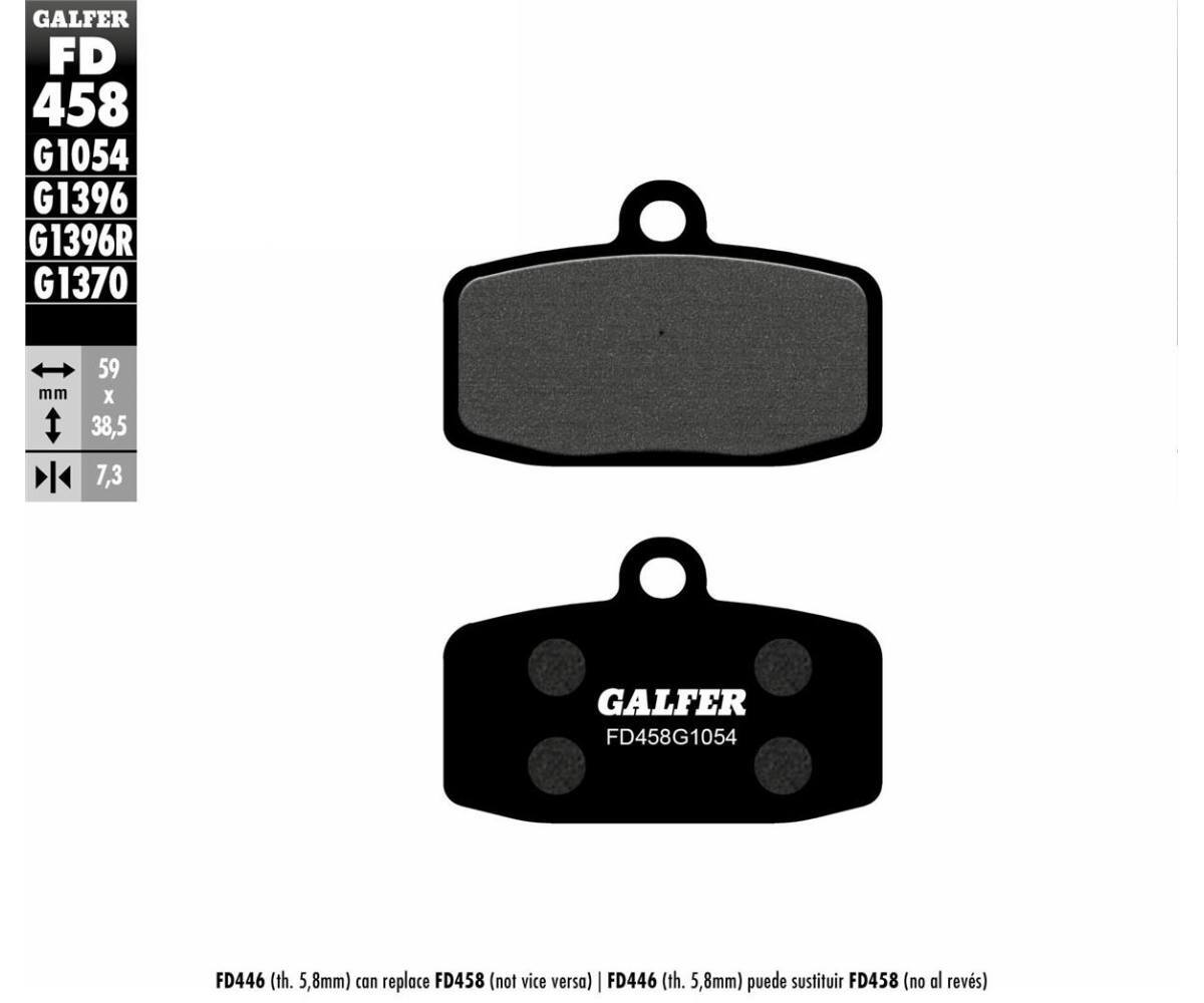 Galfer Front Brake Pads KTM FREERIDE E-SX 2015 FD458