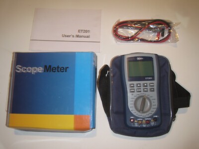 Eone ET201 Handheld Oscilloscope DMM multimeter Transistor Capacitor Tester